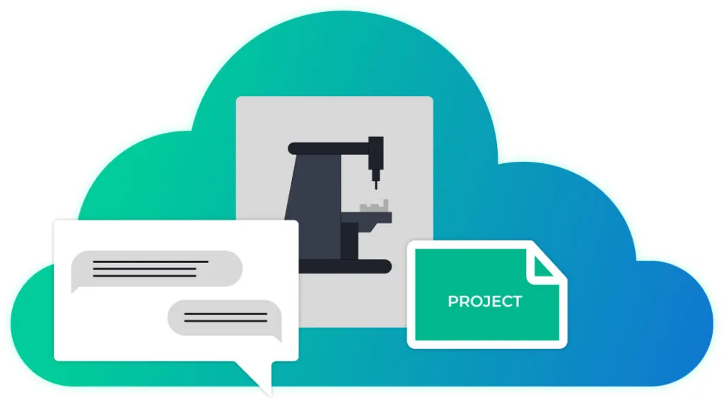 Proyecto CAD/CAM compartido mediante ENCY Clouds